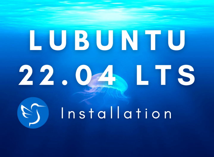 Lubuntu 22.04 LTS Installation